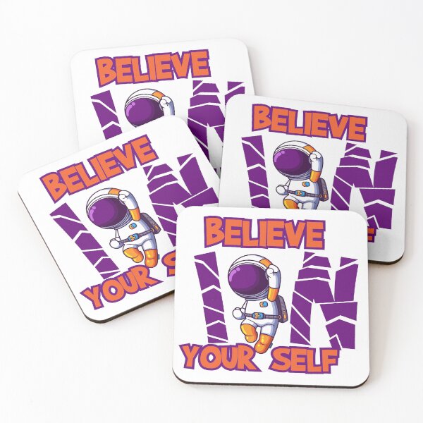 Item preview, Astronaut jumping, Believe in yourself designed and sold by MariaFionawati.