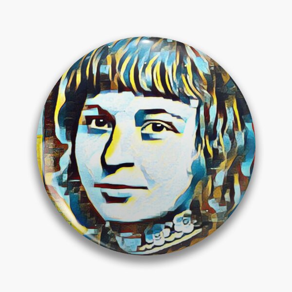 Item preview, Marina Tsvetaeva Artwork | Marina Tsvetaeva Portrait | Marina Tsvetaeva Wall Art  designed and sold by Suyogsonar25.