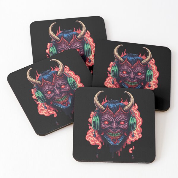 Item preview, Hannya Mask with Headphones - Zombie designed and sold by Odd World.