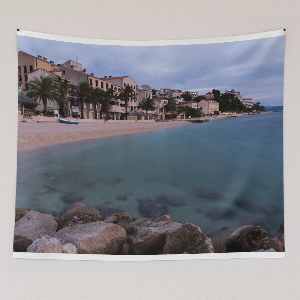 Item preview, Podgora beach twilight designed and sold by hawkie.