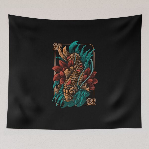 Item preview, Arte japonés de peces koi designed and sold by Atherisink.