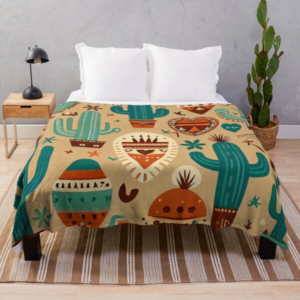 Artikelvorschau, Cute Southwestern Pattern Digital Painting entworfen und verkauft von CodeAndColors.