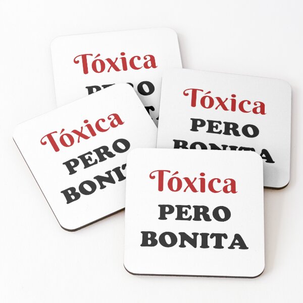 Item preview, Tóxica Pero Bonita - Toxic but pretty in Spanish - hispanic latin mexican women designed and sold by ALLURE-minimal.