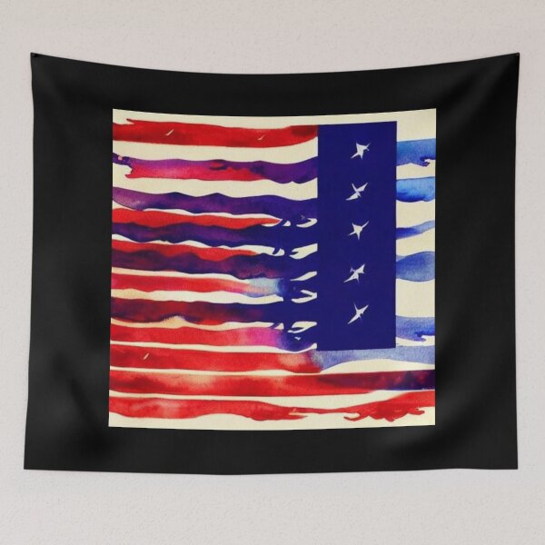 Item preview, Stars and Stripes 17 - American Flag - Scatter cushions and prints.  designed and sold by ScatterHub.