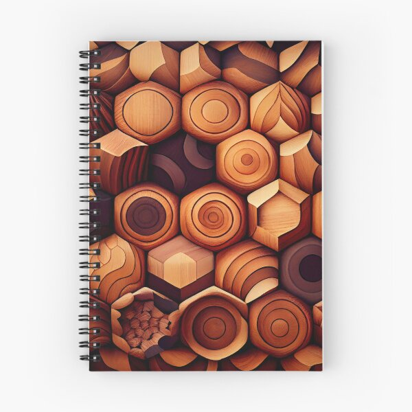 Item preview, Crafty Wood Pattern Digital Painting designed and sold by CodeAndColors.