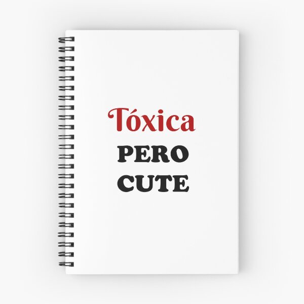 Item preview, Tóxica Pero Cute - Toxic but cute in Spanish - hispanic latin mexican women designed and sold by ALLURE-minimal.