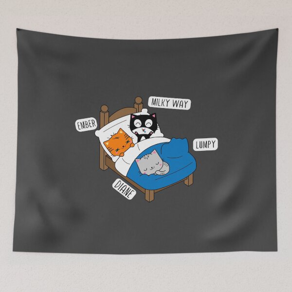 Item preview, Those Lumps are Cats, and Those Cats have Names designed and sold by ThatsWhaTeeSaid.