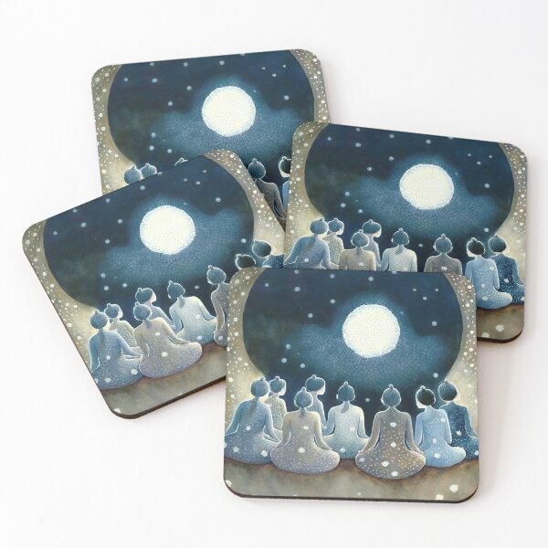 Item preview, Meditating Friends designed and sold by Susan  Gallagher.