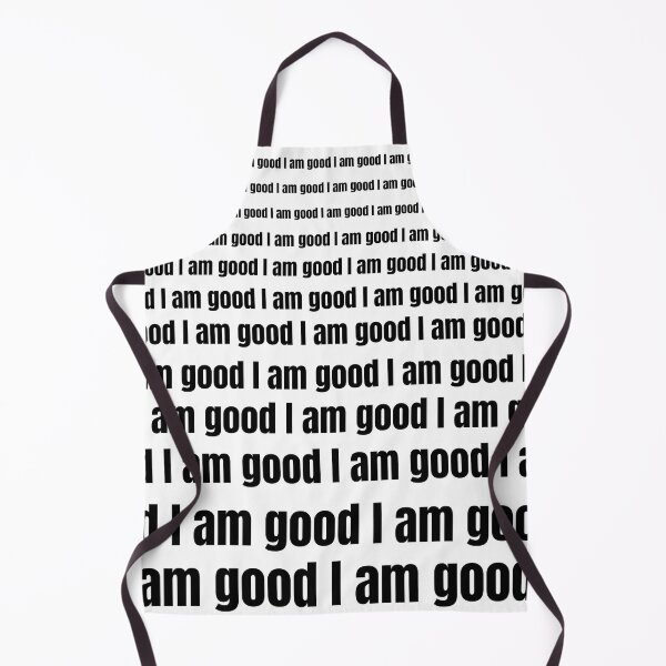 Item preview, I am good and i am great text based minimalist designed and sold by Work life.