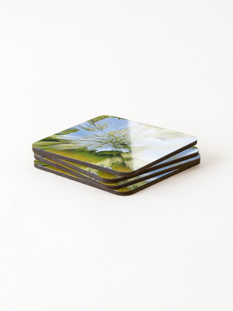 Thumbnail 4 of 5, Coasters (Set of 4), Exploding Flower designed and sold by Paddyb17.