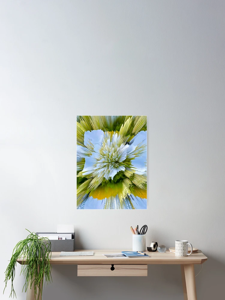 Thumbnail 2 of 3, Poster, Exploding Flower designed and sold by Paddyb17.