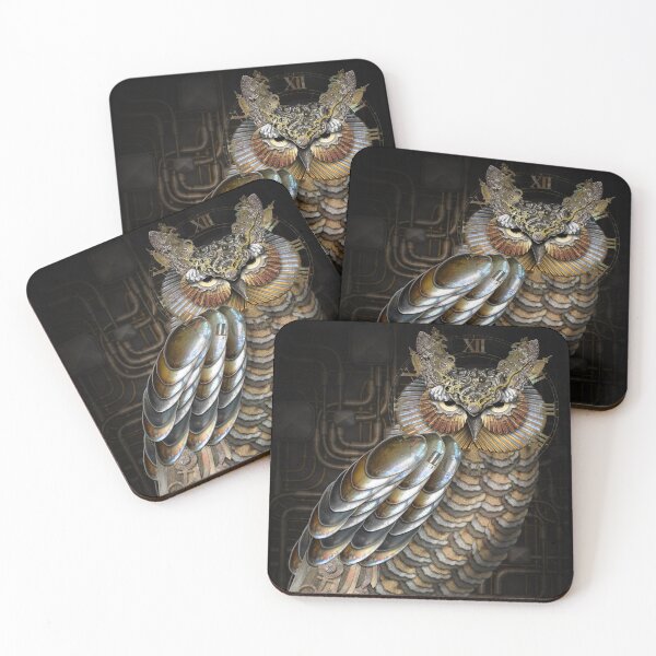 Item preview, A steampunk owl designed and sold by Maxine Gadd.