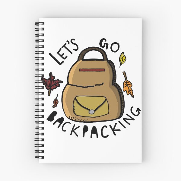 Item preview, Let's go backpacking (color) designed and sold by Keeping Art Heavenly.