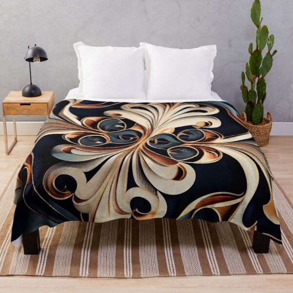 Item preview, Dense Colorful Fluid Flat Traditional Pattern Digital Painting designed and sold by CodeAndColors.