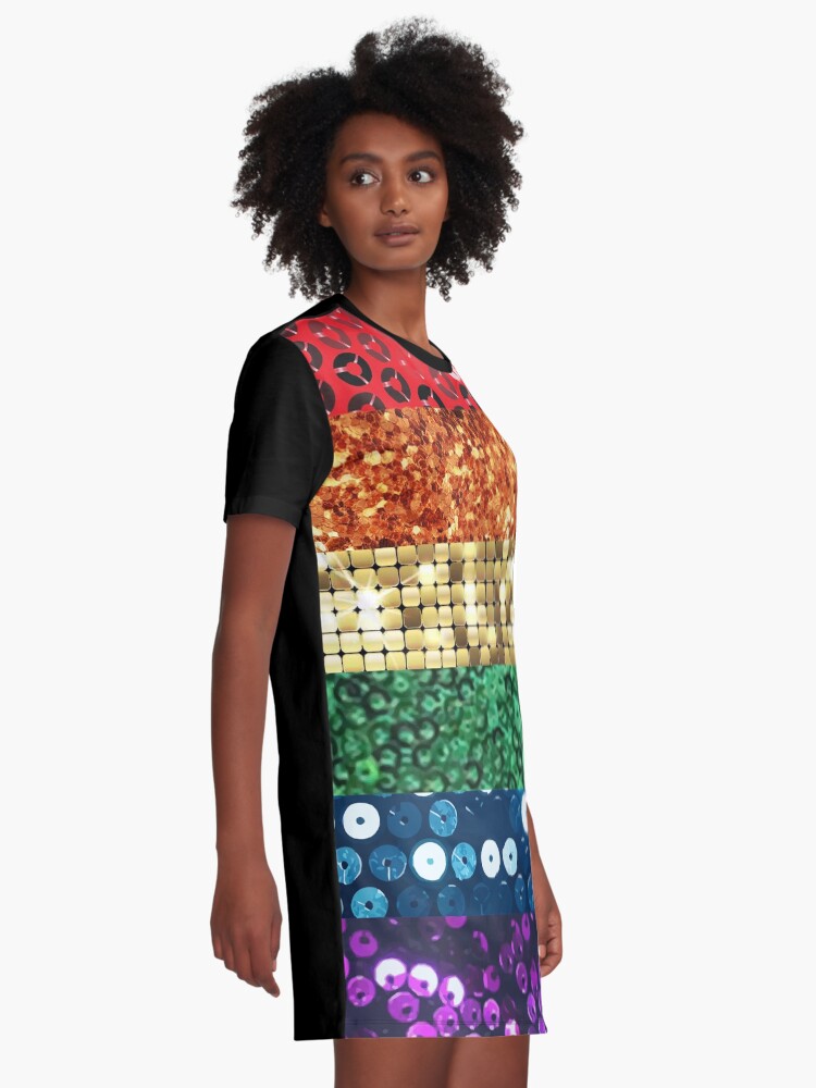 Pride sequin clearance dress