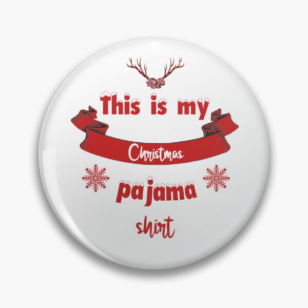 Item preview, Christmas pajama shirt on white designed and sold by Misschemical.