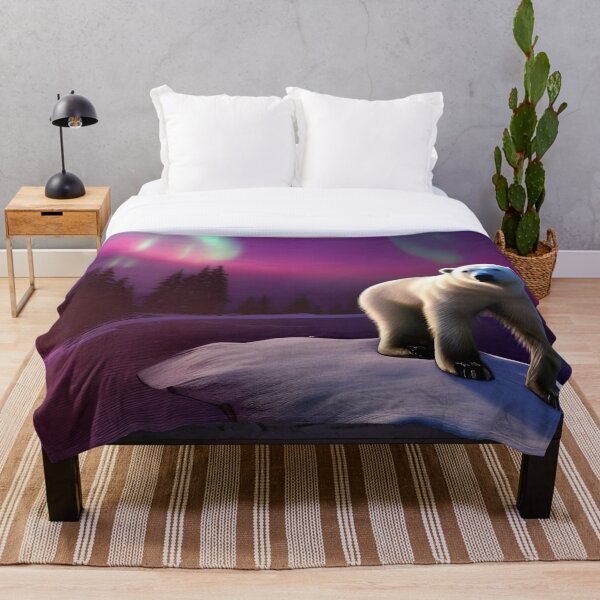 Item preview, Oso polar y la aurora boreal designed and sold by MIGSZ.