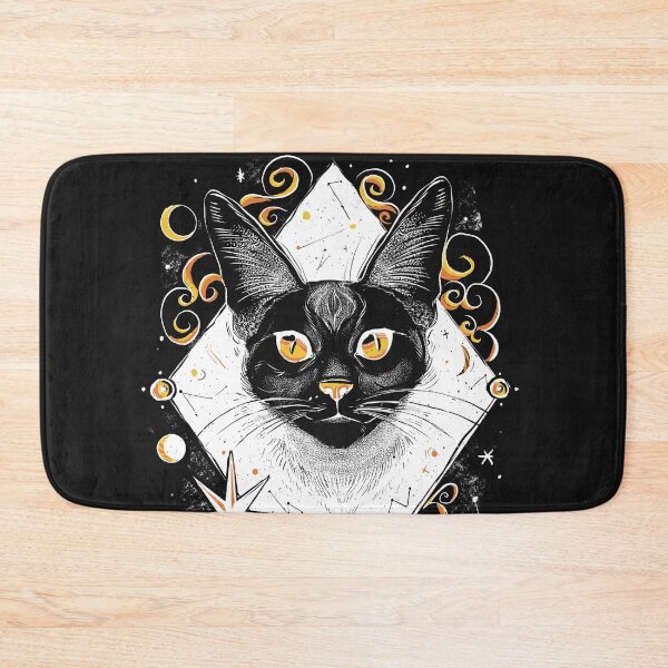 Item preview, Occult Cat Magic - Moon Phases designed and sold by ChrisFeil.
