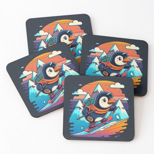 Item preview, penguin on skis designed and sold by Olivier Dean.