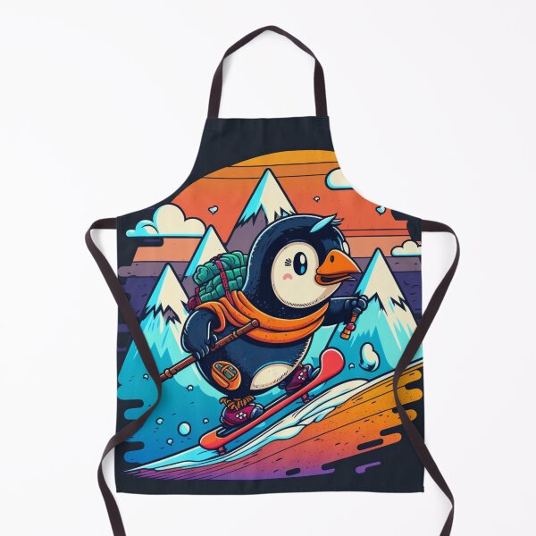 Item preview, penguin on skis designed and sold by Olivier Dean.