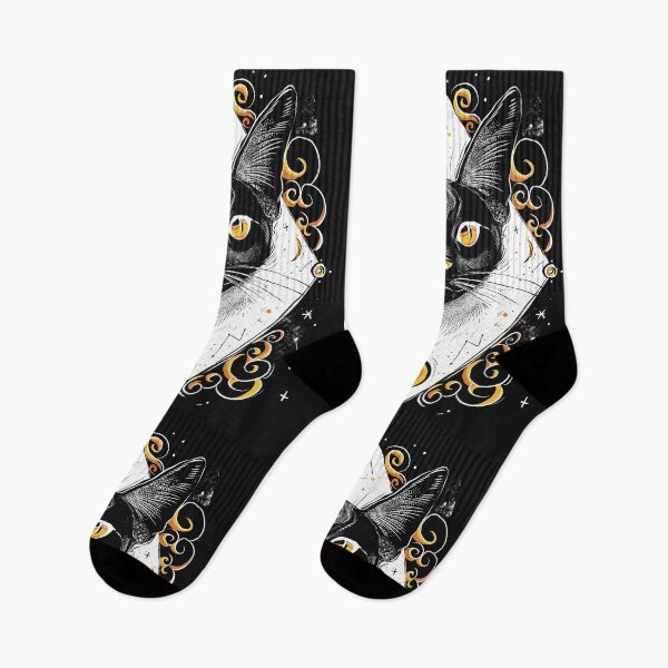 Item preview, Occult Cat Magic - Moon Phases designed and sold by ChrisFeil.