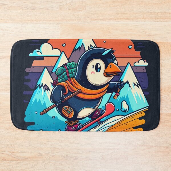 Item preview, penguin on skis designed and sold by Olivier Dean.