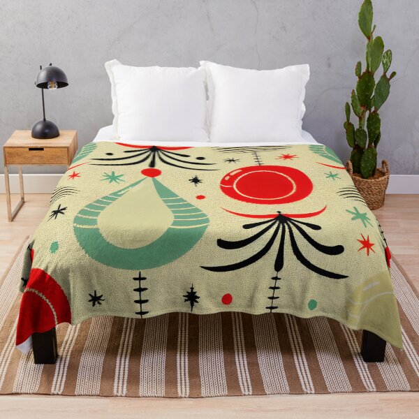 Item preview, Flat Vintage Cartoon Winter Pattern Digital Painting designed and sold by CodeAndColors.