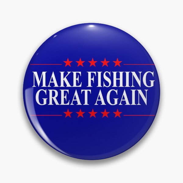 Item preview, Make Fishing Great Again Funny Fishing Patriotic designed and sold by funnytshirtemp.