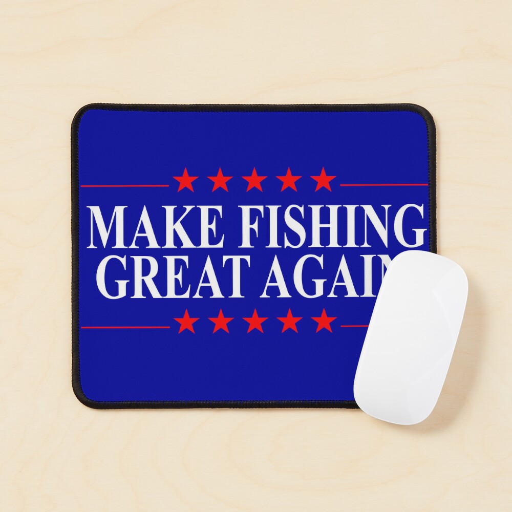 Make Fishing Great Again Funny Fishing Patriotic Poster for Sale by  funnytshirtemp