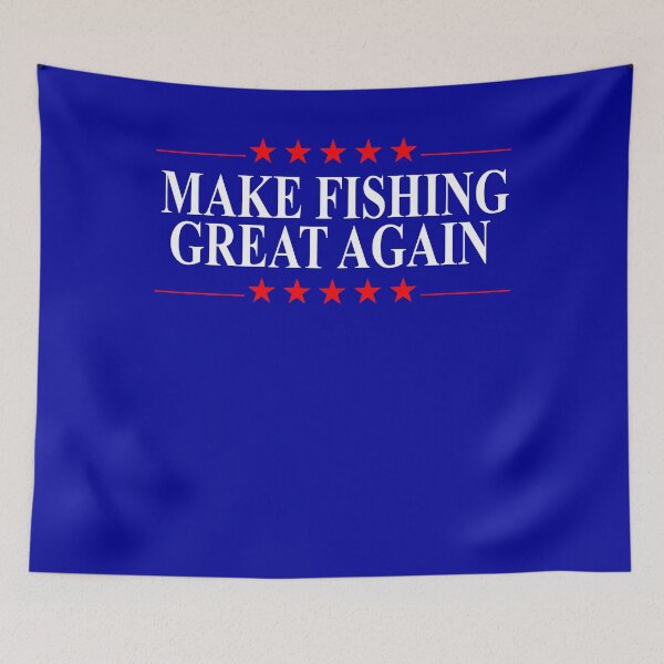 Item preview, Make Fishing Great Again Funny Fishing Patriotic designed and sold by funnytshirtemp.