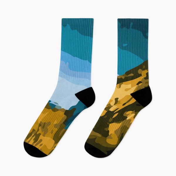 Item preview, Abstract Illustration:- Abstract Mountain Wall Art-Abstract Mountain Painting designed and sold by typoinspired.