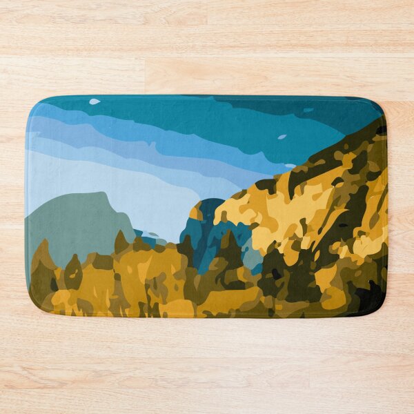 Item preview, Abstract Illustration:- Abstract Mountain Wall Art-Abstract Mountain Painting designed and sold by typoinspired.