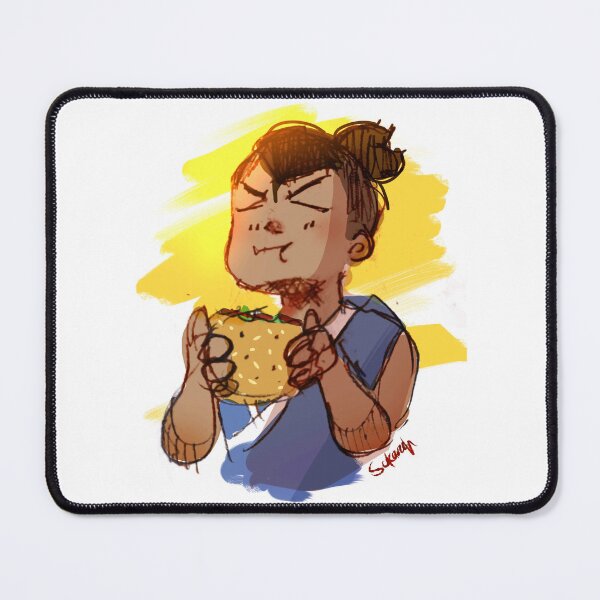 Item preview, Sokka Eating A Burger designed and sold by sakareeh.