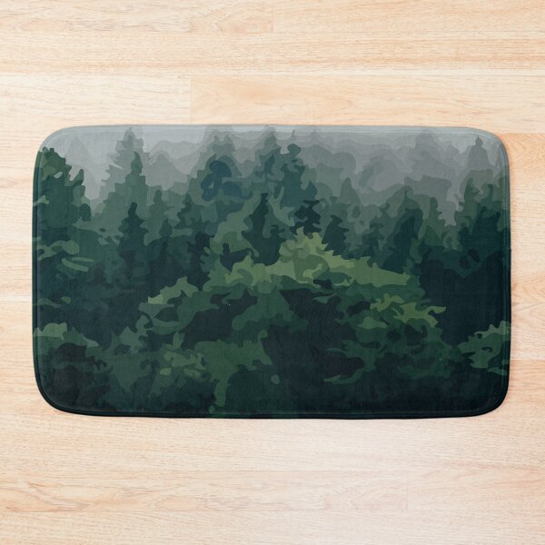 Item preview, Abstract Illustration:- Abstract Forest Wall Art-Abstract Forest Art Prints designed and sold by typoinspired.