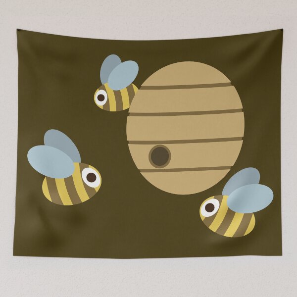 Item preview, Bees & Hive designed and sold by MarshlandOracle.