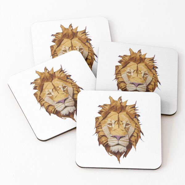 Item preview, Origami lion portrait designed and sold by portokalis.