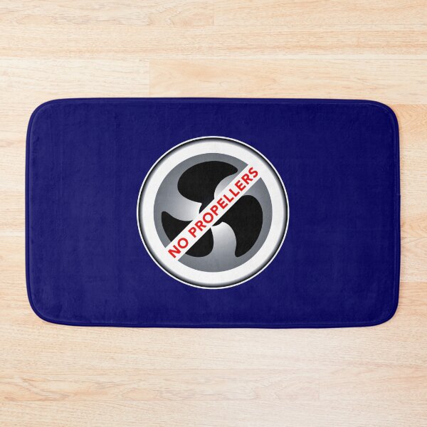 Item preview, No Propellers Sign Decal No Wake Zone designed and sold by ChristinasMess.