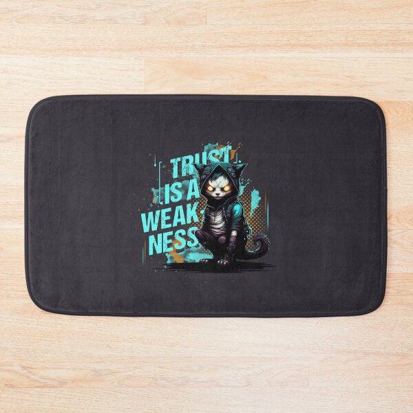 Item preview, Cyberspace Cat Trust is a Weakness designed and sold by Shaani.