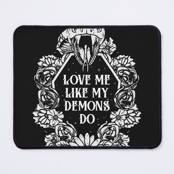 Item preview, Love me like my demons - Funny designed and sold by ChrisFeil.