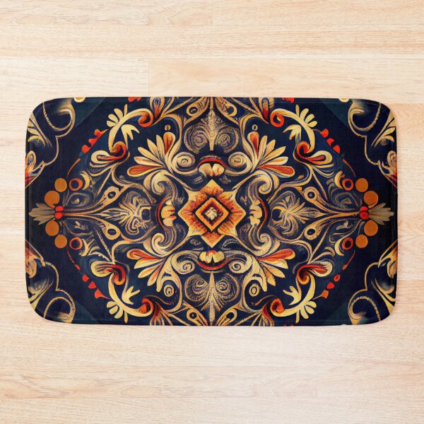 Item preview, Aggressive Traditional Pattern Digital Painting designed and sold by CodeAndColors.