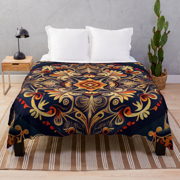Item preview, Aggressive Traditional Pattern Digital Painting designed and sold by CodeAndColors.