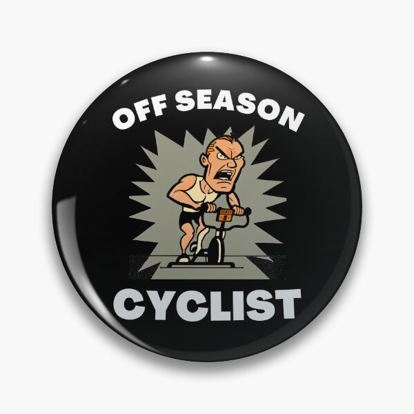 Item preview, Funny spin, funny indoor cycling design 1 - OFF SEASON CYCLIST designed and sold by TourDePassion.