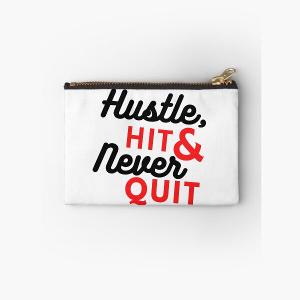 Item preview, Hustle,Hit and Never Quit designed and sold by Ace2ooo.