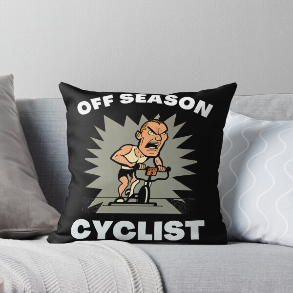 Item preview, Funny spin, funny indoor cycling design 1 - OFF SEASON CYCLIST designed and sold by TourDePassion.