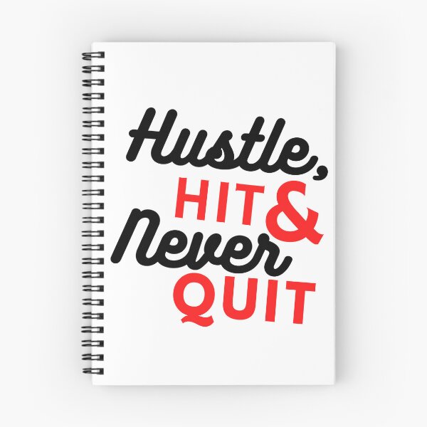 Item preview, Hustle,Hit and Never Quit designed and sold by Ace2ooo.