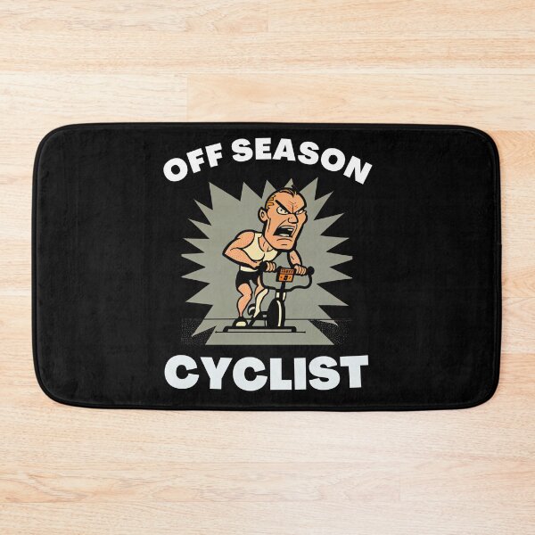 Item preview, Funny spin, funny indoor cycling design 1 - OFF SEASON CYCLIST designed and sold by TourDePassion.