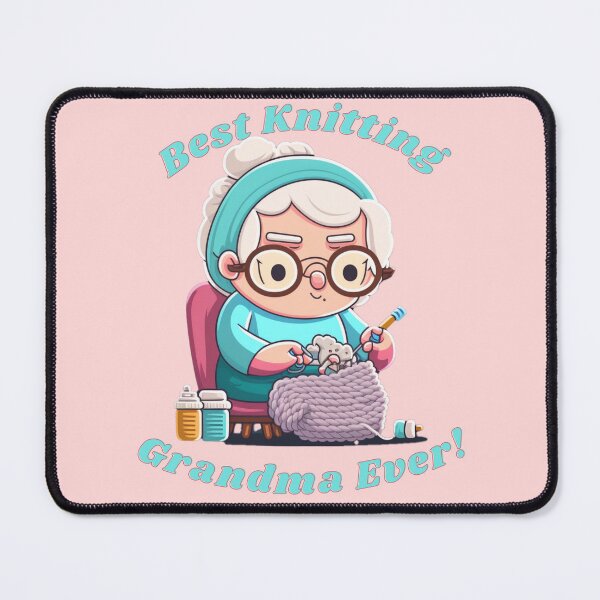 Item preview, best knitting grandma ever designed and sold by printiesart.