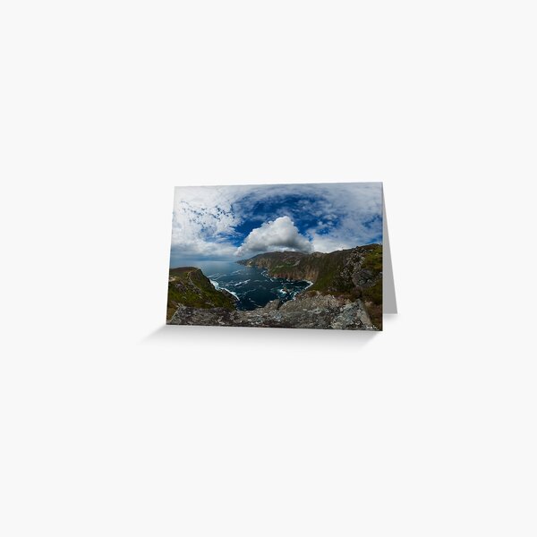 Bunglas - Highest Sea Cliffs in Europe? Greeting Card