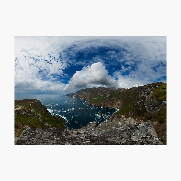Bunglas - Highest Sea Cliffs in Europe? Photographic Print