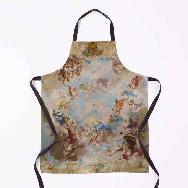 Item preview, Ceiling Fresco Altenburg Abbey Mural Baroque Painting - The Harmony of Religion and Science designed and sold by Onodera.